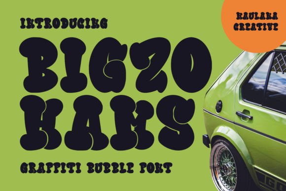Bigzo Hams Font for Stylish Design