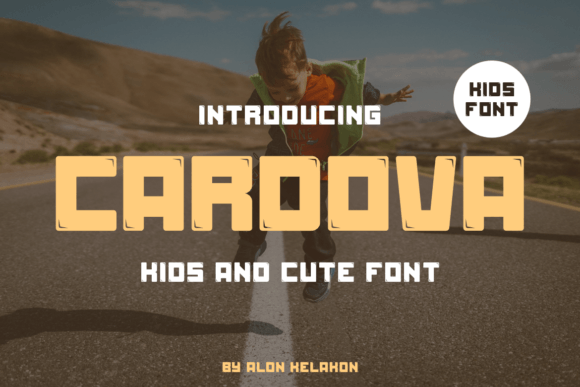 Cardova: A Bold Display Font for Creative Projects