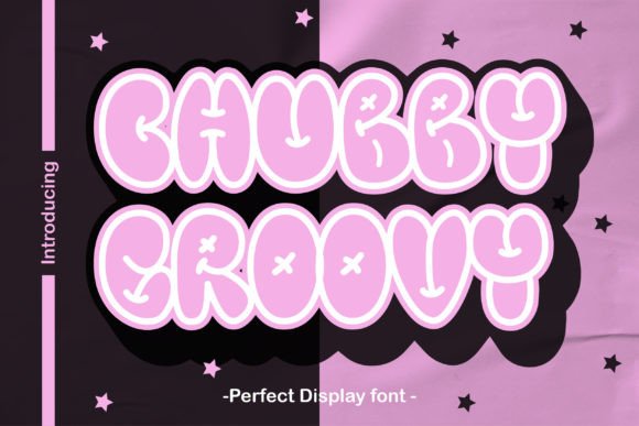 Chubby Groovy Font for Creative Projects