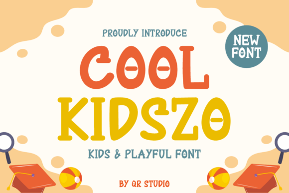 Cool Kidszo Font for Creative Brands