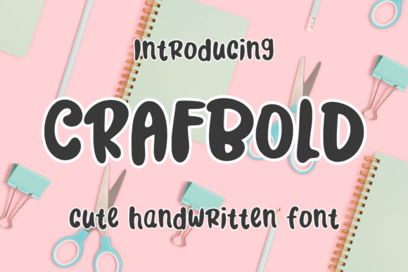Crafbold: A Playful Display Font