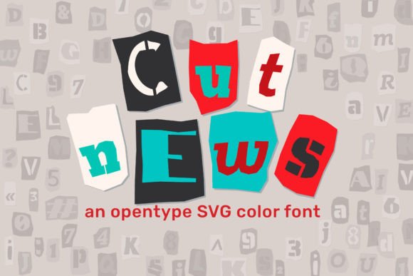 Cut News Font for Bold Branding