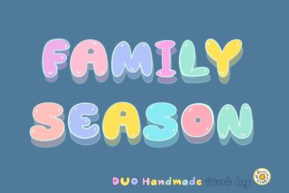 Family Season Font