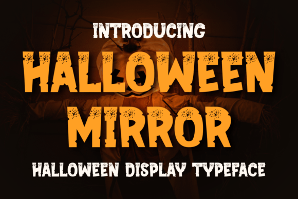 Halloween Mirror Font