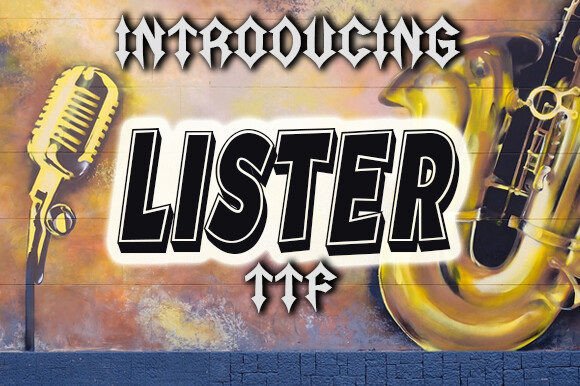 Lister Font for Creative Design