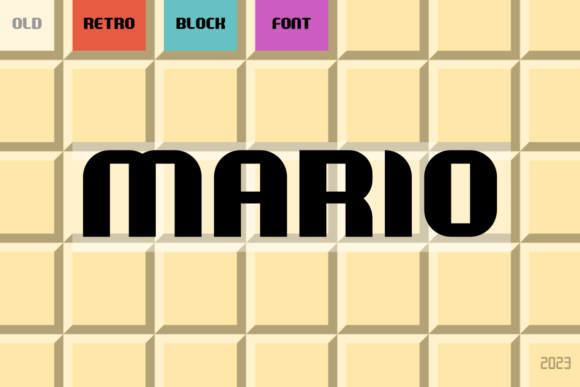 Mario Font for Business Branding