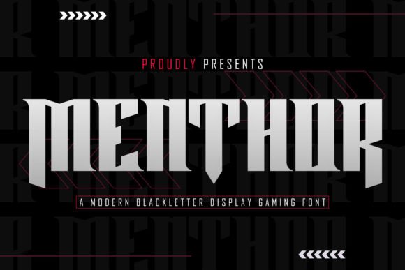 Menthor Font for Bold Design