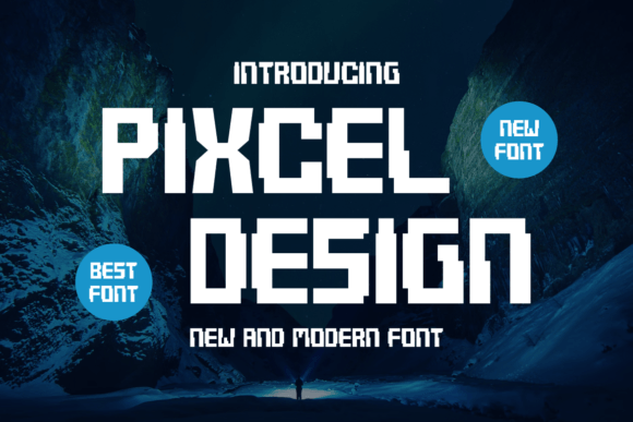 Pixcel Design Font for Web Creators