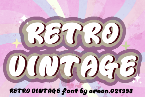 Retro Vintage Font for Business