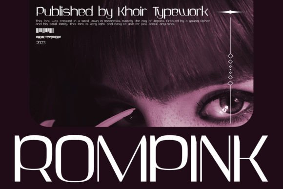 Rompink Font for Bold Branding