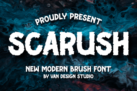 Scarush: A Unique Display Font