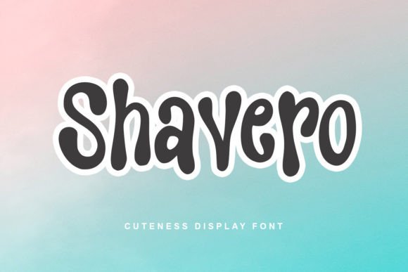 Shavero Font for Creative Campaigns