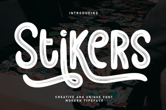Stikers Font for Bold Campaigns
