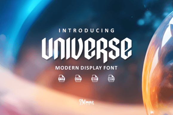 Universe Font for Business Branding