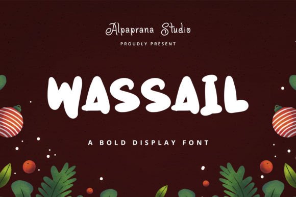 Wassail Font for Creative Brands