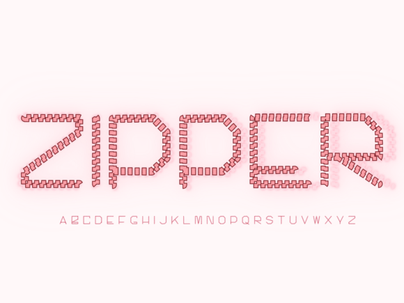 Zipper: A Bold Display Font for Creative Campaigns